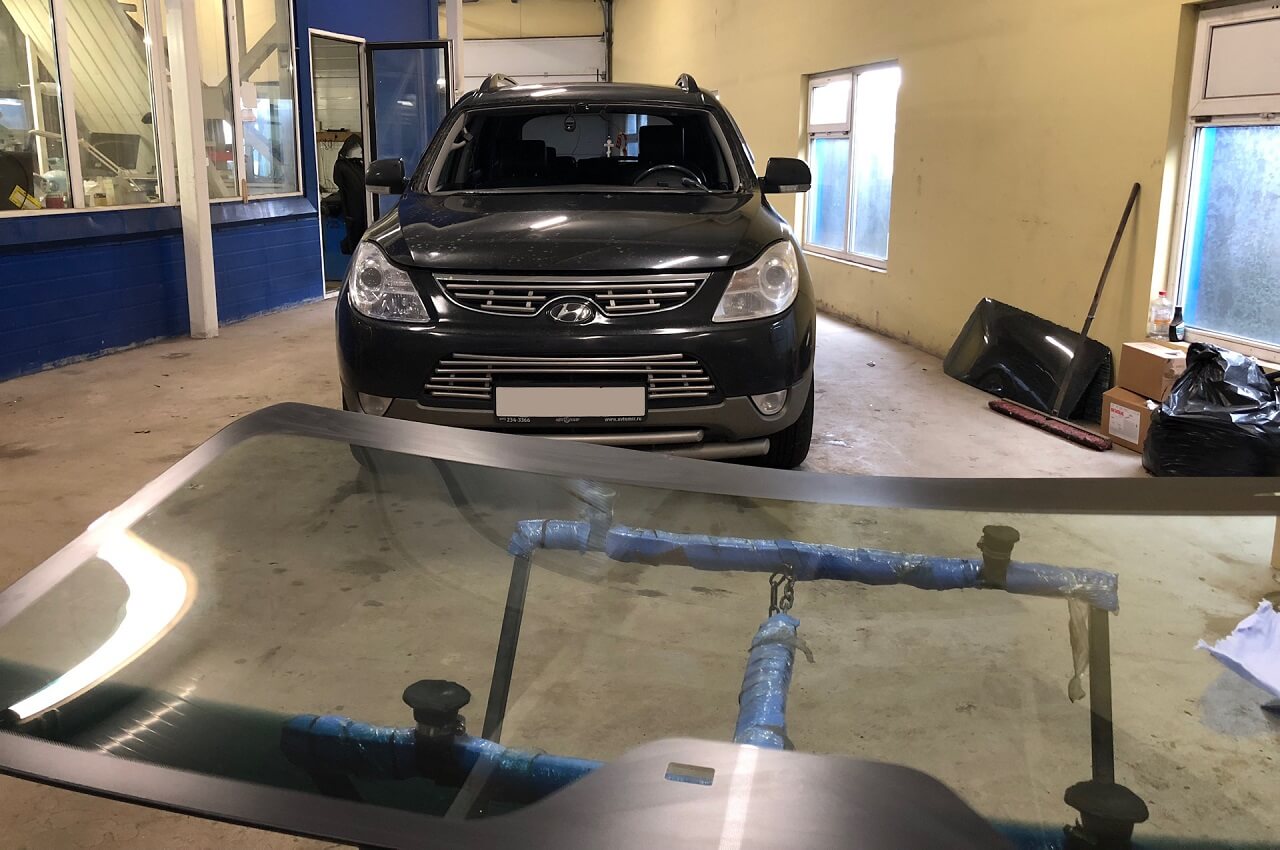 Замена лобового стекла Hyundai